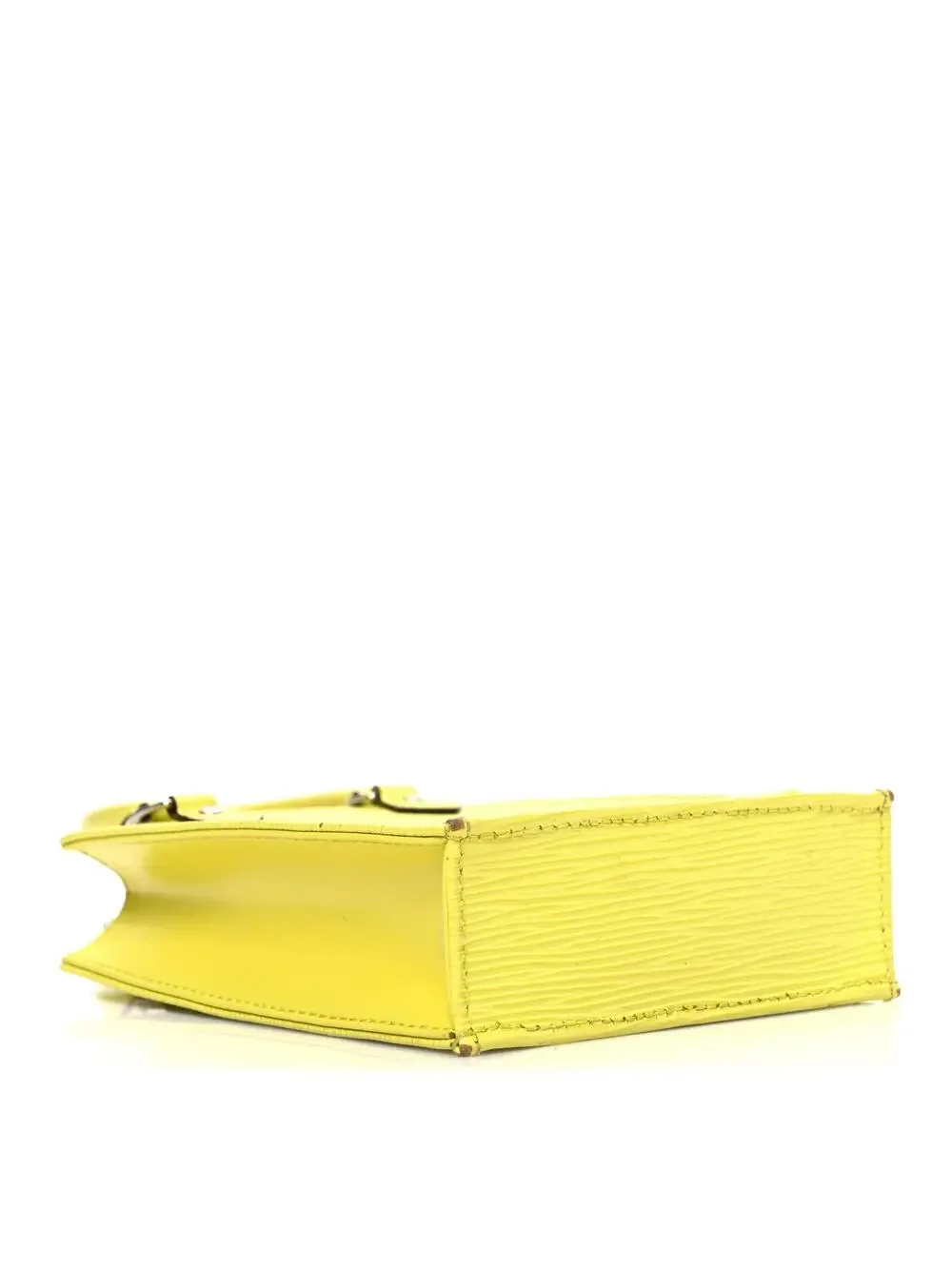 Louis Vuitton Epi Petit Sac Plat Yellow #291039L72B